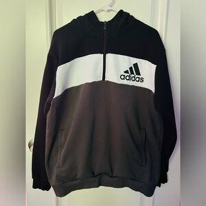 Adidas Men's Athletic 1/4 Zip Hoodie
